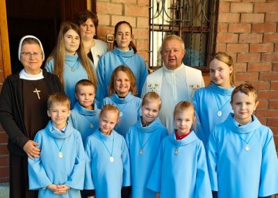 Zakończenie roku formacyjnego Dzieci Maryi