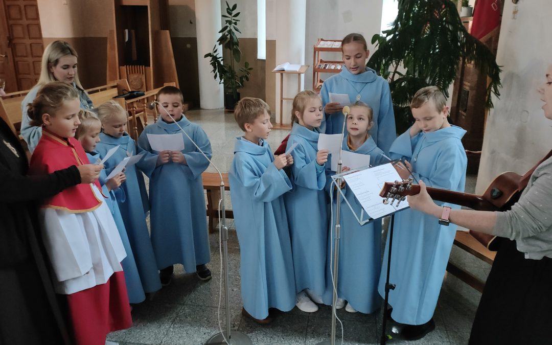 Inauguracja spotkań Dziecięcej Służby Maryjnej